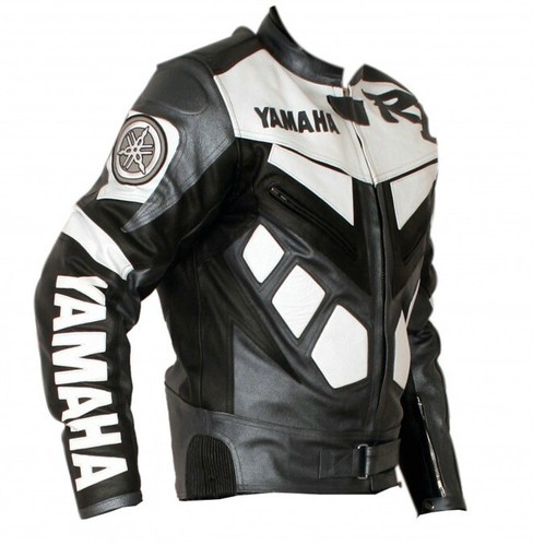 Yamaha giacca pelle moto - pelle, da