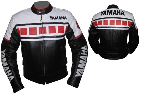 Yamaha giubbotto moto pelle - yamaha, in