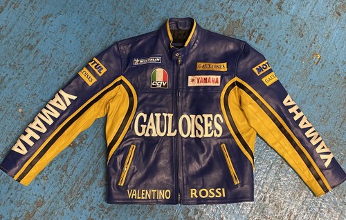 Giacca pelle moto corsa yamaha - corsa,