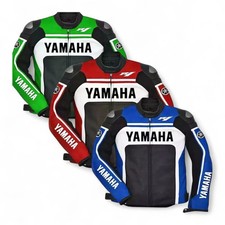 Yamaha R1 Racing Giacca Pelle