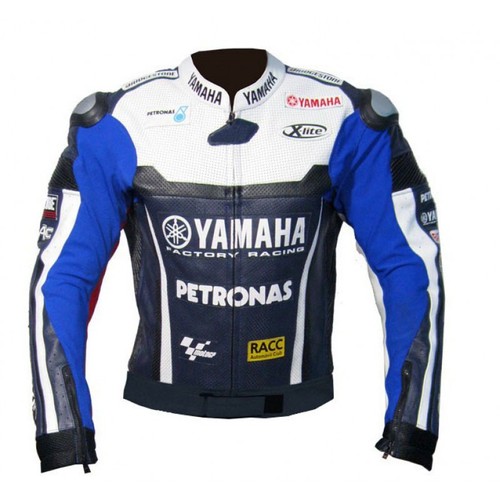 Yamaha giacca pelle moto - in,