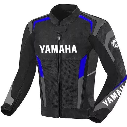 Yamaha veste motard cuir - veste, en