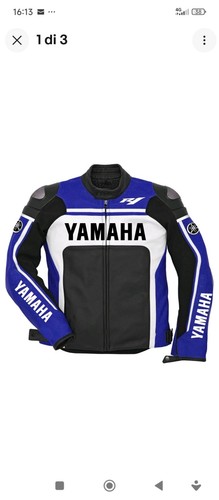 Giacca pelle moto - moto, yamaha