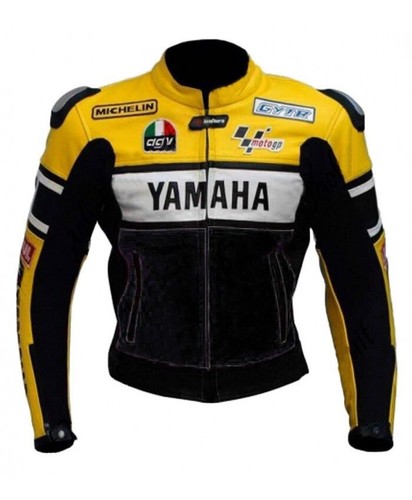 Yamaha veste motard cuir - yamaha,
